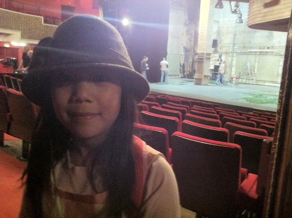 Dear Daughter on a Theater Gig
