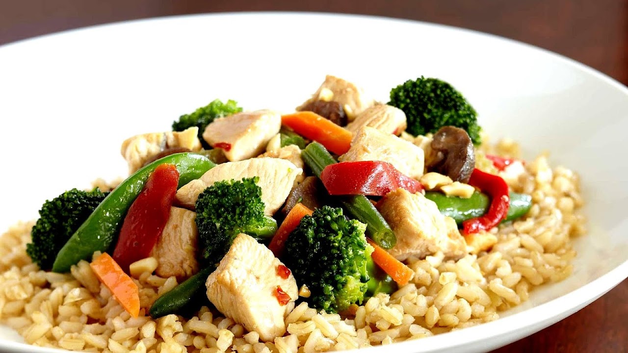 Chicken Stir Fry Healthy Recipe With Vegetables