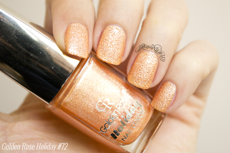 Golden Rose Holiday 72 swatch