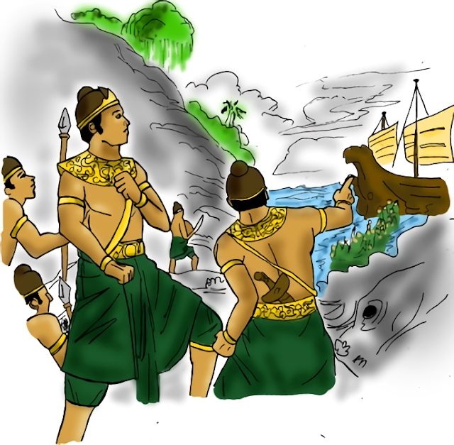 Takluknya Raja Madura oleh Mambang dari Manen Paduran