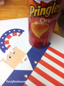Uncle Sam Printable Pringles Can WRapper