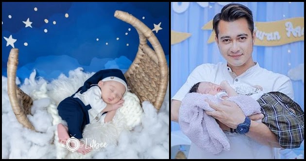 Ganteng dan Cute Banget, Ini Deretan Potret Newborn Baby Akhsay Anak ke-3 Eza Gionino dan Meiza Aulia