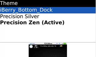 Langkah 3 Cara Ganti Tema BlackBerry