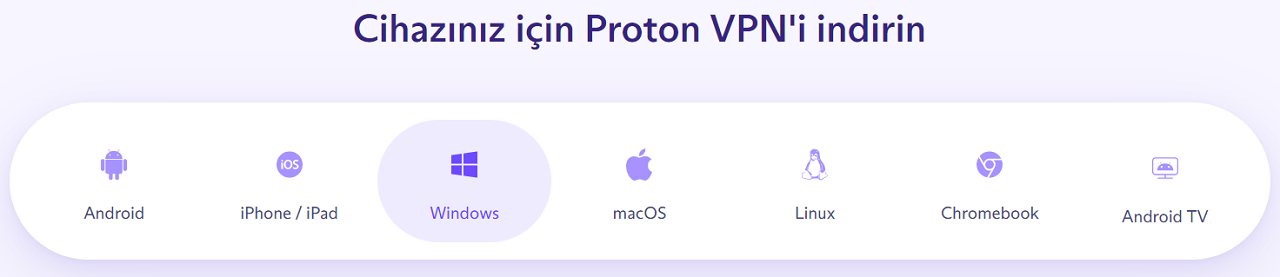 ProtonVPN Ücretsiz İndir