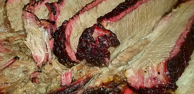 Traxside smoked brisket