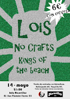 Concierto de Lois, No crafts y Kingsof the Beach en Maravillas Club