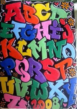 DESIGN GRAFFITI ALPHABET MURALS