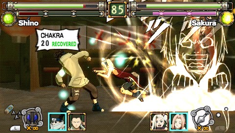 Download Games Naruto Ultimate Ninja Heroes PSP Android