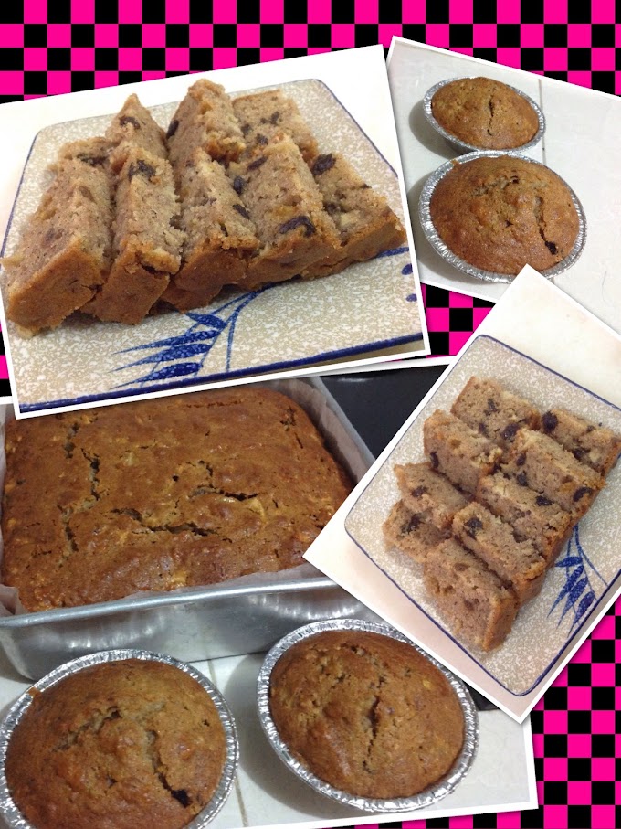 Light fruit cake: Apples with Sultanas Cake