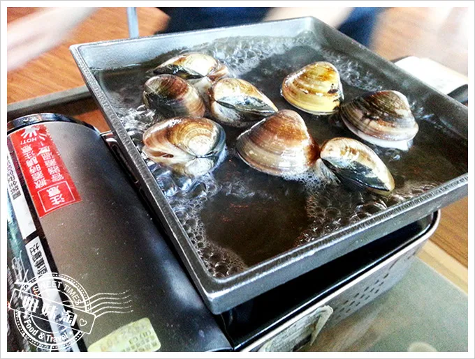 小紅食堂烤野生蛤蠣