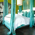 Turquoise Walls Bedroom