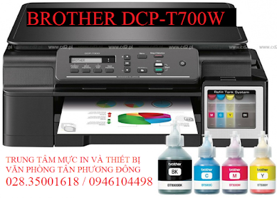 Bơm mực máy in brother dcp T700W