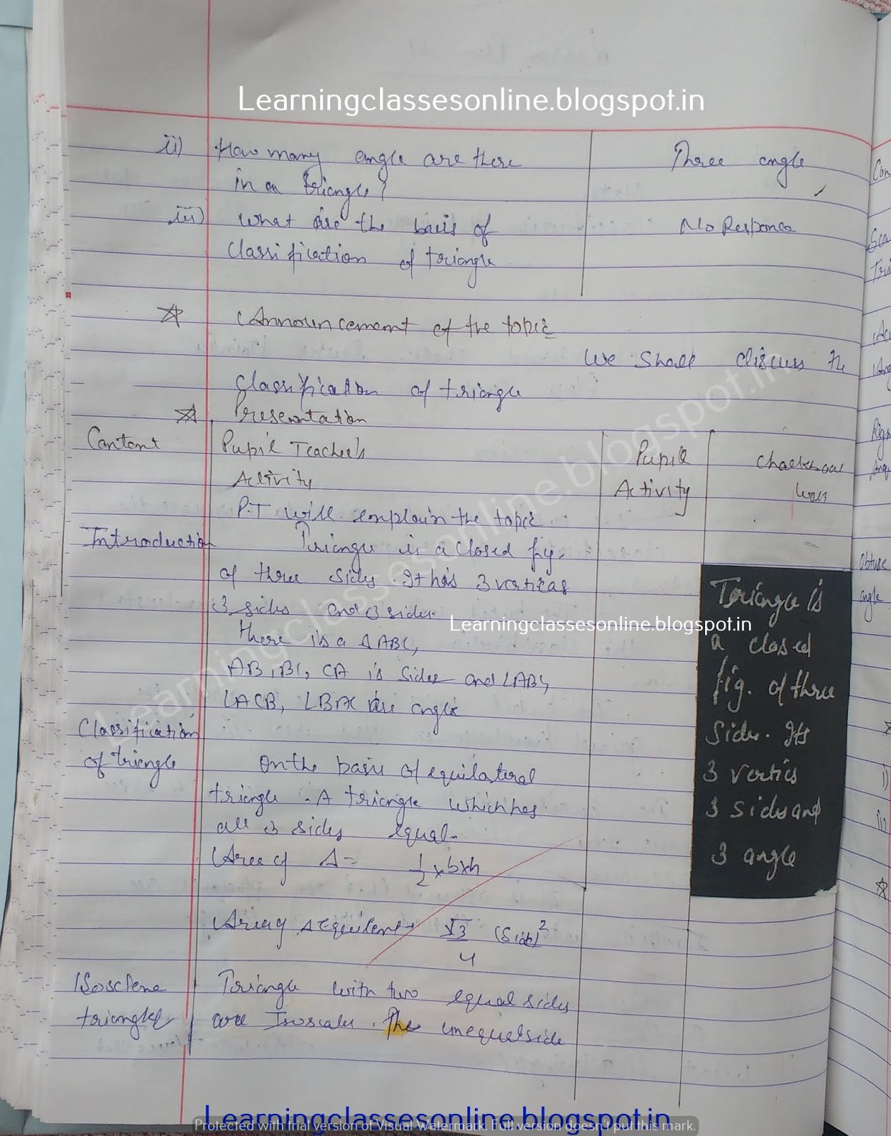 Lesson Plan For Maths Class 9 Cbse,