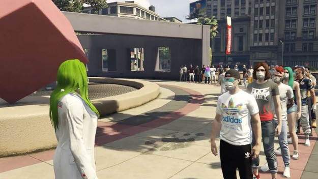 Vaccination against COVID has started at GTA Online