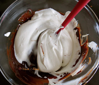 Gâteau mousse au chocolat préparation