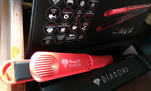 Diamond-hair-straightener