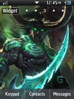 DOTA Terror Blade Samsung Corby 2 Theme  Wallpaper