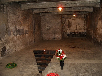 gas chambers at auschwitz. gas chambers in auschwitz.