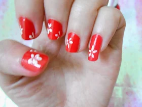 flower nail art