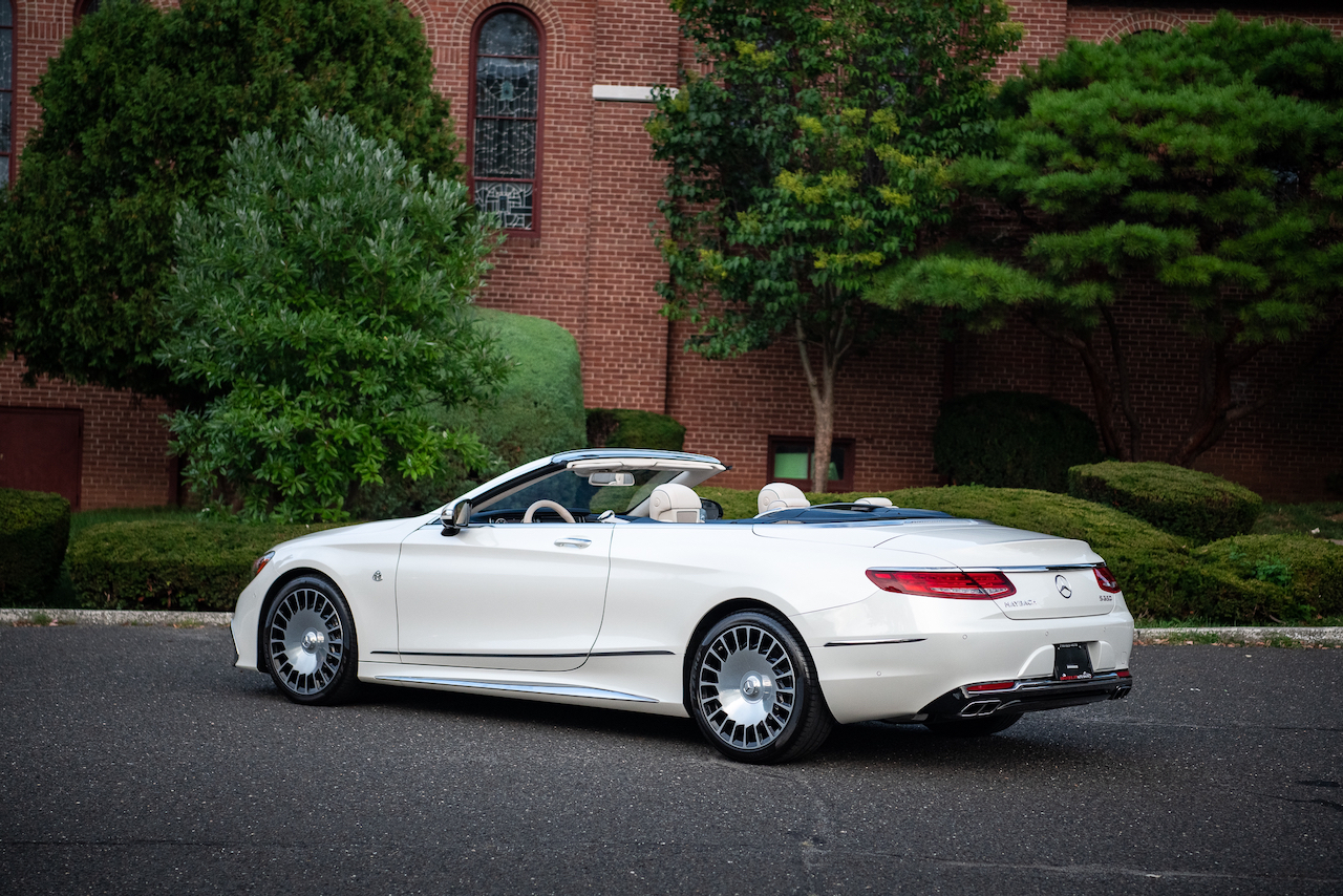 Mercedes-Maybach S 650 Cabriolet in Diamantweiss-metallic