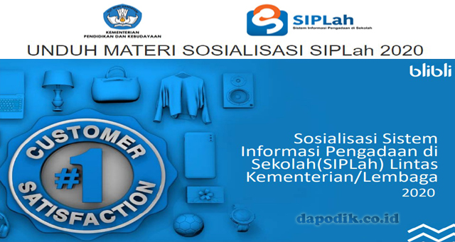 UNDUH MATERI SOSIALISASI SIPLah 2020 SIPLah Blibli