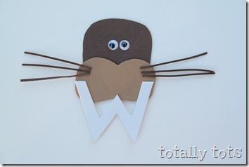 W is for Walrus Craft