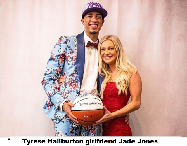 Tyrese Haliburton girlfriend  Jade Jones