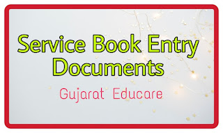 Required Documents For Service Book For Teachers