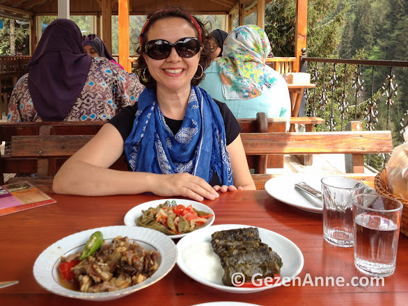 Ayder yaylasında Eylül restaurantta, Rize