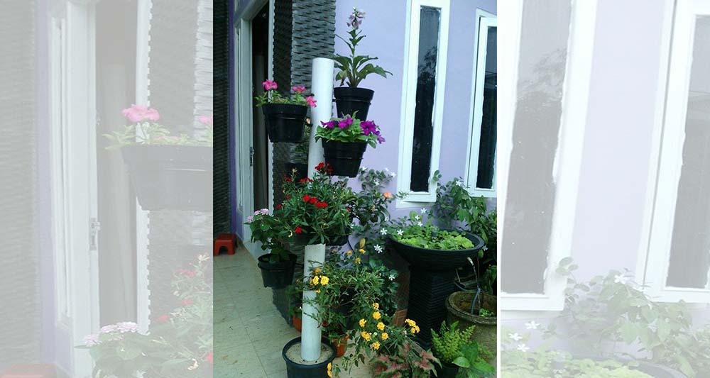 Rumah Bunga  Neisha DIY Membuat Rak  Bunga  Pakai Paralon 