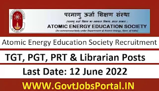 AEES TGT, PGT & PRT Recruitment 2022