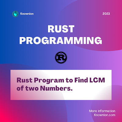 Find LCM of two Numbers