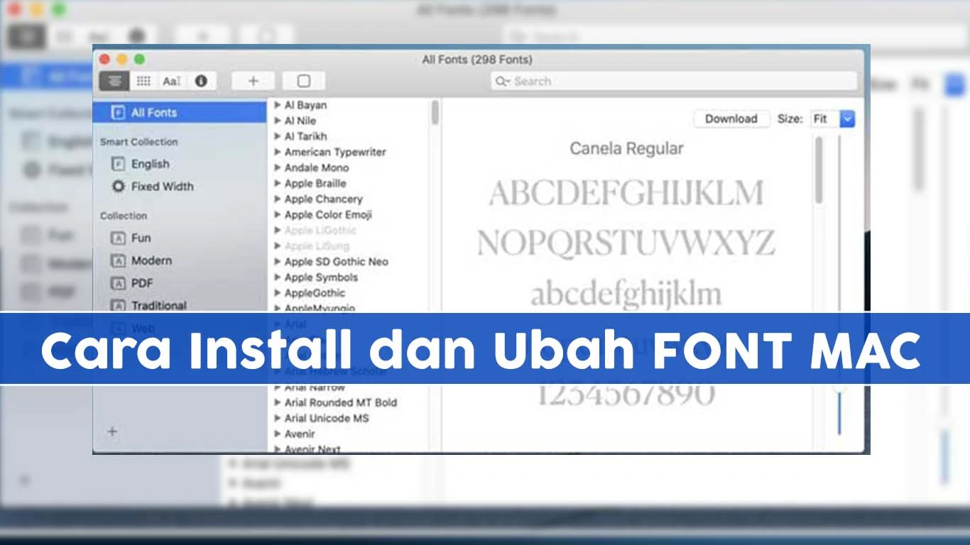 Bagaimana Cara Menginstal Font di MacOS?