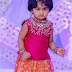 Baby in Peach and Pink Lehenga