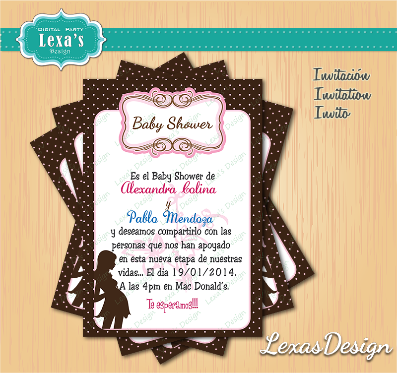 Kit  baby shower  candy bar gratis