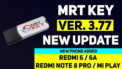 [New Update] MRT 3.77 | Added Redmi 6 / 6A | Redmi Note 8 Pro | Mi 6 Play