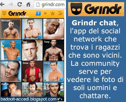 grindr chat uomini