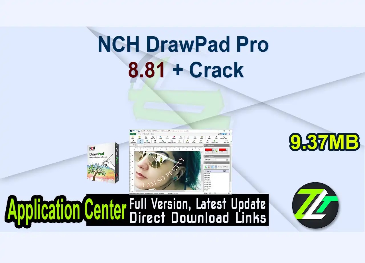 NCH DrawPad Pro 8.81 + Crack