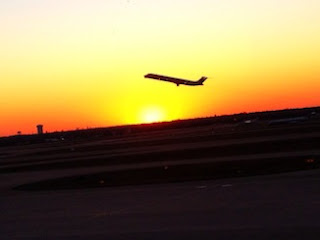 Sunset at DFW Airport