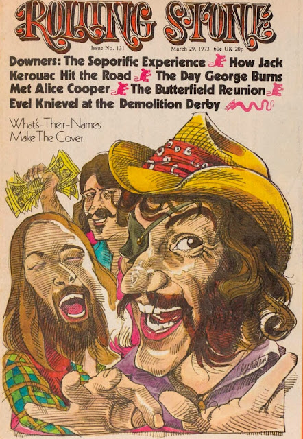 Literally. Dr. Hook's song Cover of the Rolling Stone led them to being caricatured on the cover of the magazine!