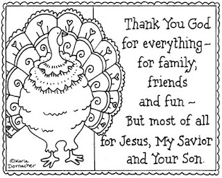 religious thanksgiving quote coloring sheet
