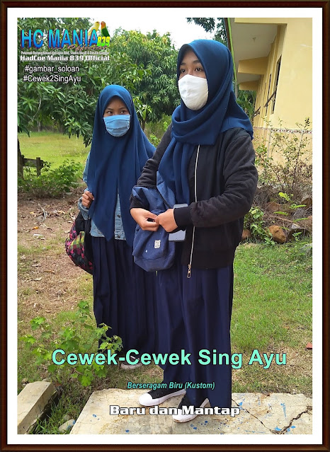 Gambar Soloan Terbaik di Indonesia - Gambar Siswa-Siswi SMA Negeri 1 Ngrambe Cover Biru - 14