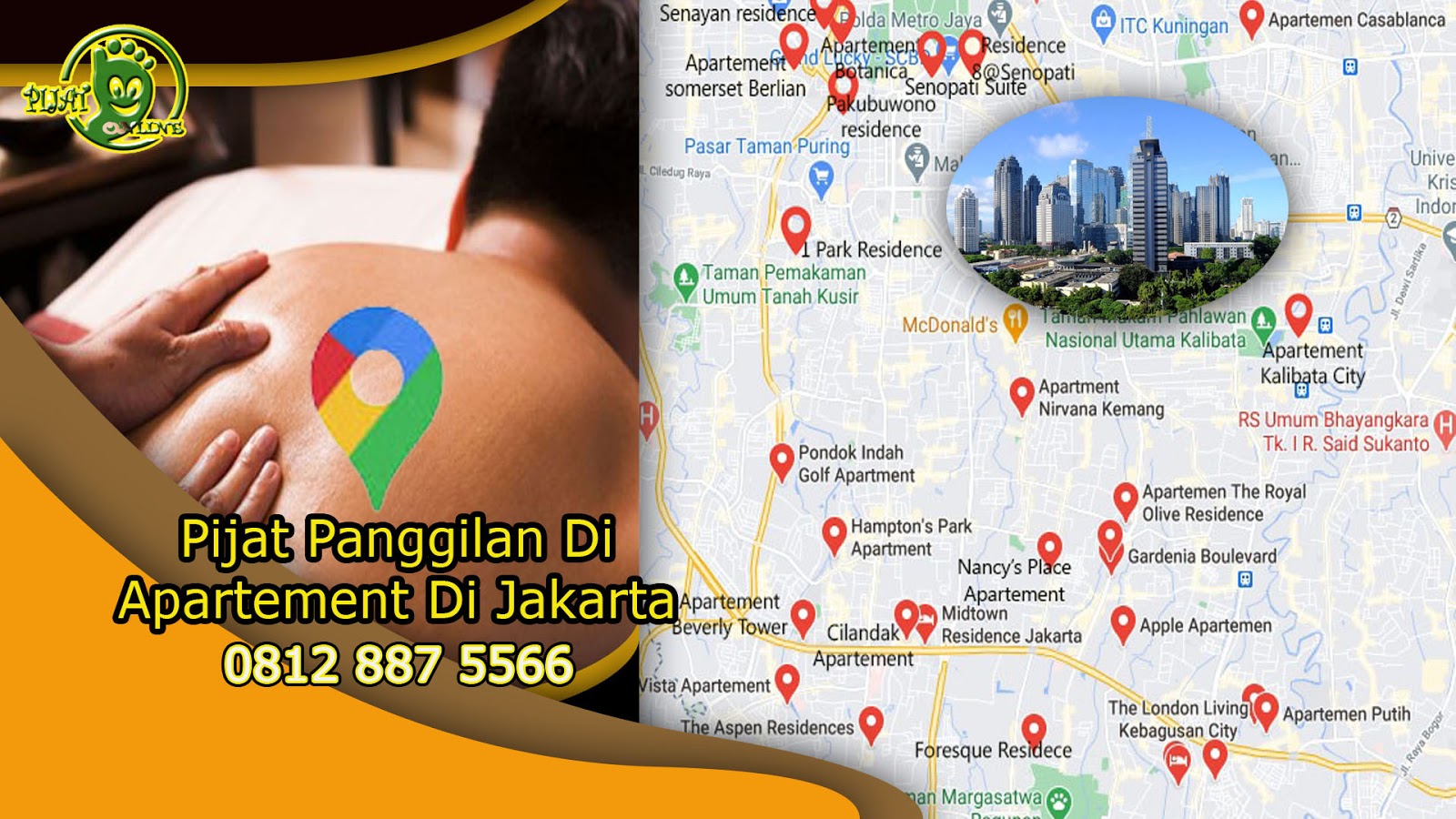 Pijat Panggilan Ke Apartement Di Jakarta Selatan