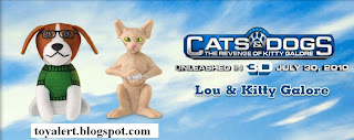 Burger King Cats and Dogs Toys - Revenge of Kitty Galore - Lou and Kitty Galore