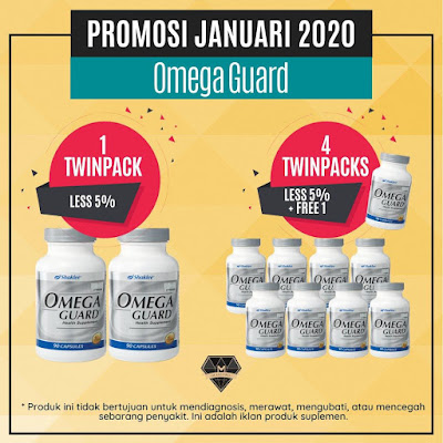 Promosi Shaklee Januari 2020 - Omega Guard