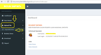 hari berkutat dengan data siswa untuk pendataan calon akseptor Ujian Nasional di Emis Onlin Cara Praktis Upload File EZ Peserta Ujian Nasional di Web Bioun Kemdikbud 