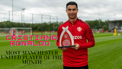 Cristiano Ronaldo Most Manchester United Player of the Month