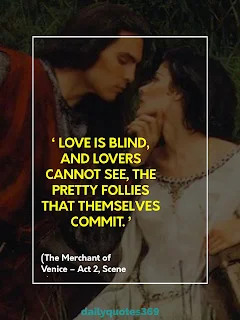 william shakespeare love quotes in english