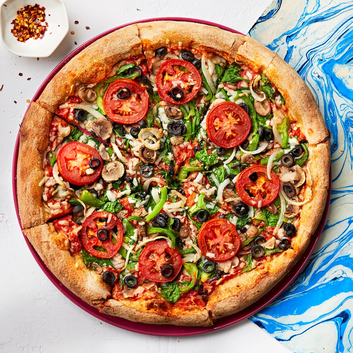 Gluten-Free Veg Out Pizza