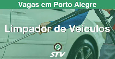 Vaga para Limpador de Veículos em Porto Alegre